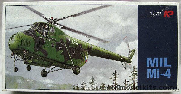 KP 1/72 Mil Mi-4 - Czech or USSR, 34 plastic model kit